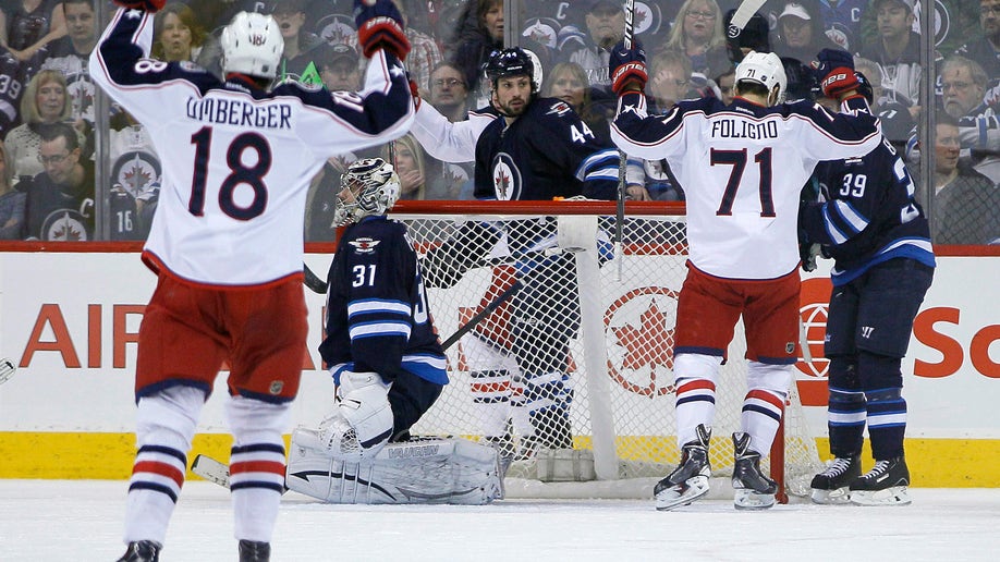 Blue Jackets Jets Hockey