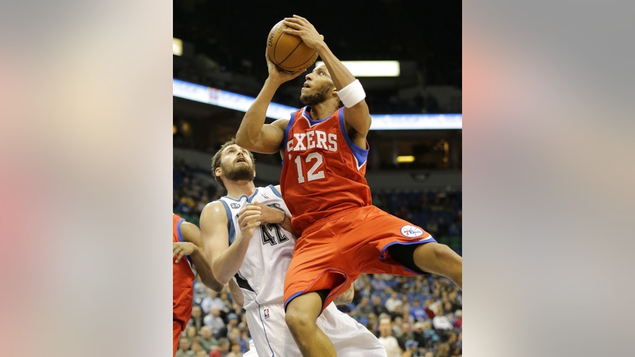 555391f1-76ers Timberwolves Basketball