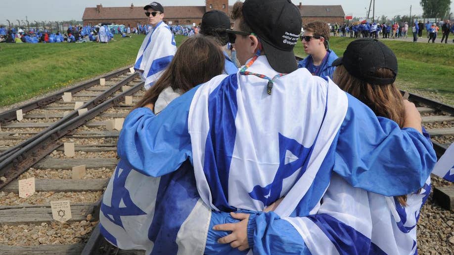 Marchers At Auschwitz Honor Jews Killed In Holocaust Fox News