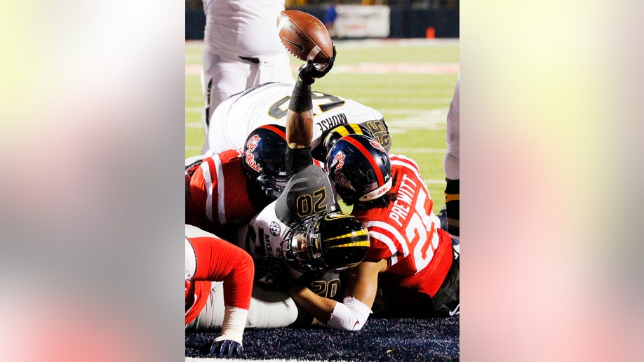 APTOPIX Missouri Mississippi Football
