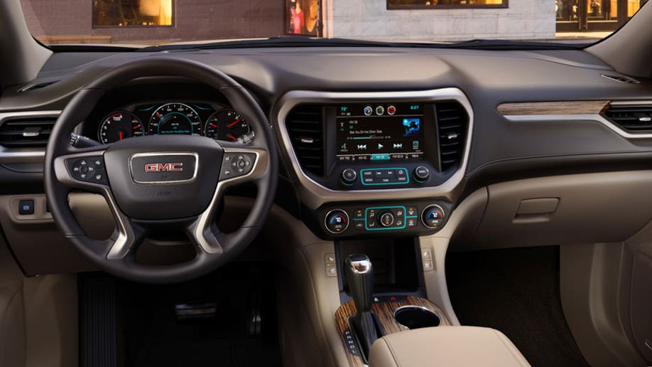 2017 All-New GMC Acadia Denali Interior