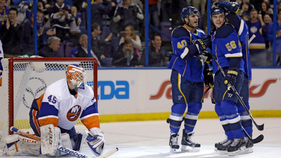 Islanders Blues Hockey