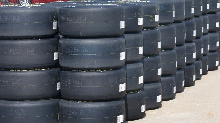 f887cf80-NASCAR Kansas Tire Testing Auto Racing