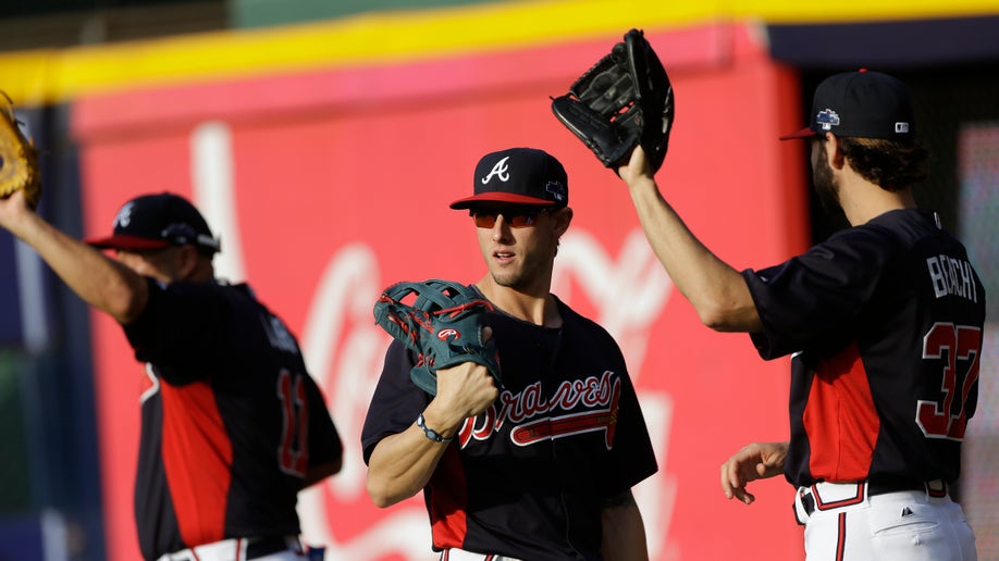 NLDS Dodgers Braves Baseball