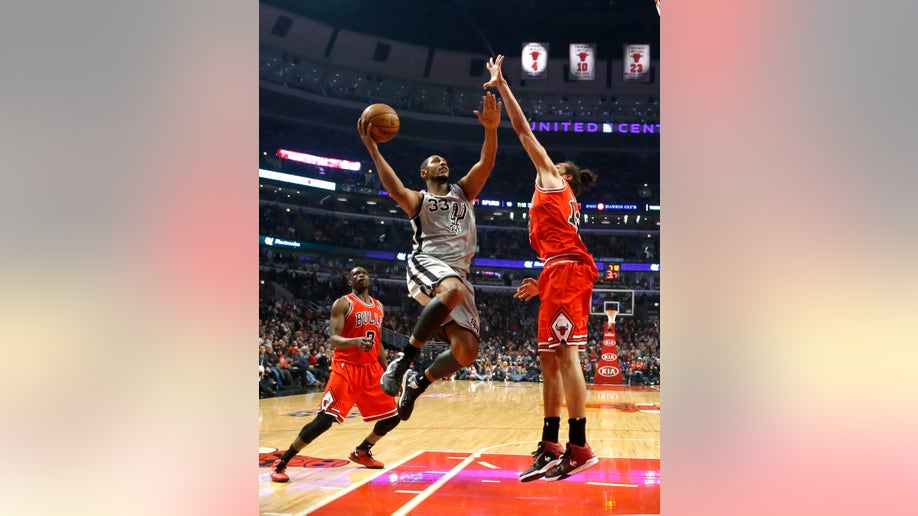 Spurs Bulls Basketball