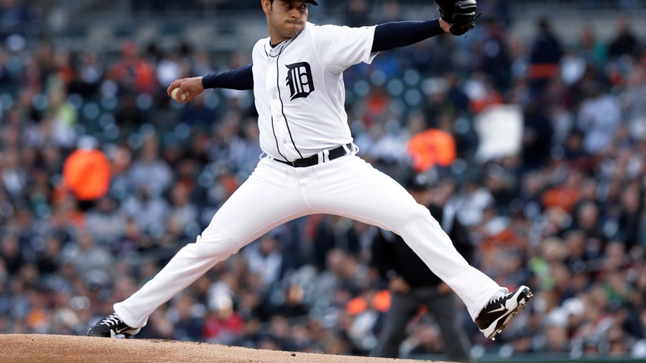 Anibal Sanchez _ not Justin Verlander, not Mickey Lolich _ now holds Tigers  record with 17 Ks
