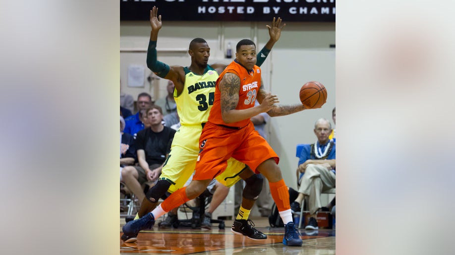 Syracuse Baylor Basketball