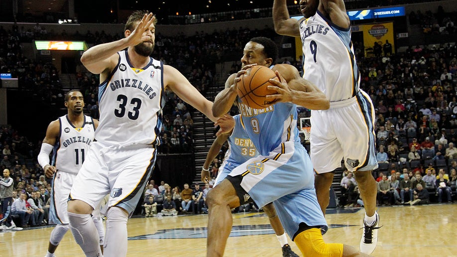 Nuggets Grizzlies Basketball