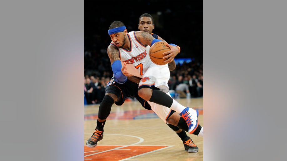Bobcats Knicks Basketball