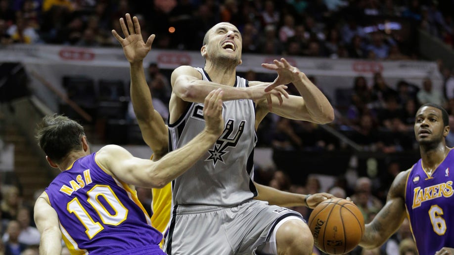 654e077b-Lakers Spurs Basketball