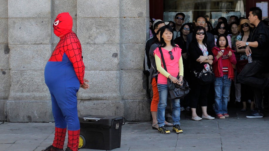 APTOPIX Spain Financial Crisis