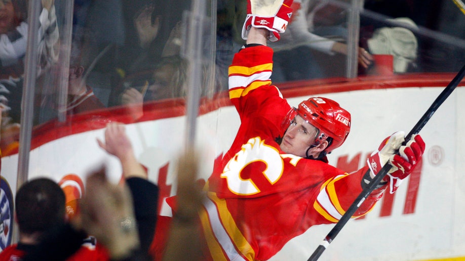 Oilers Flames Hockey