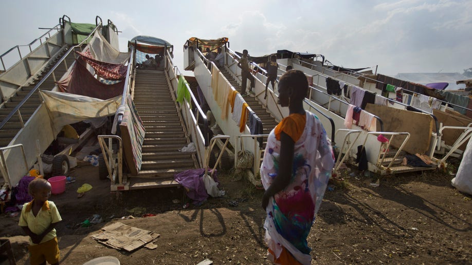 South Sudan Refugee Camp