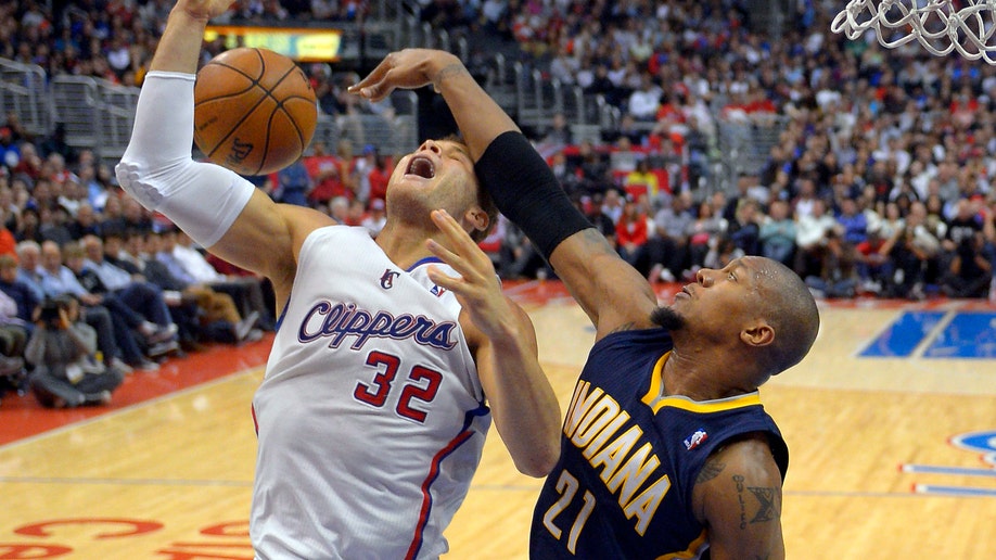 Pacers Clippers Basketball