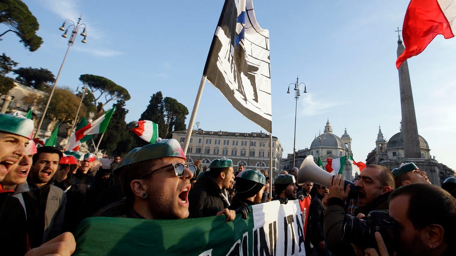Italy Pitchfork Protests