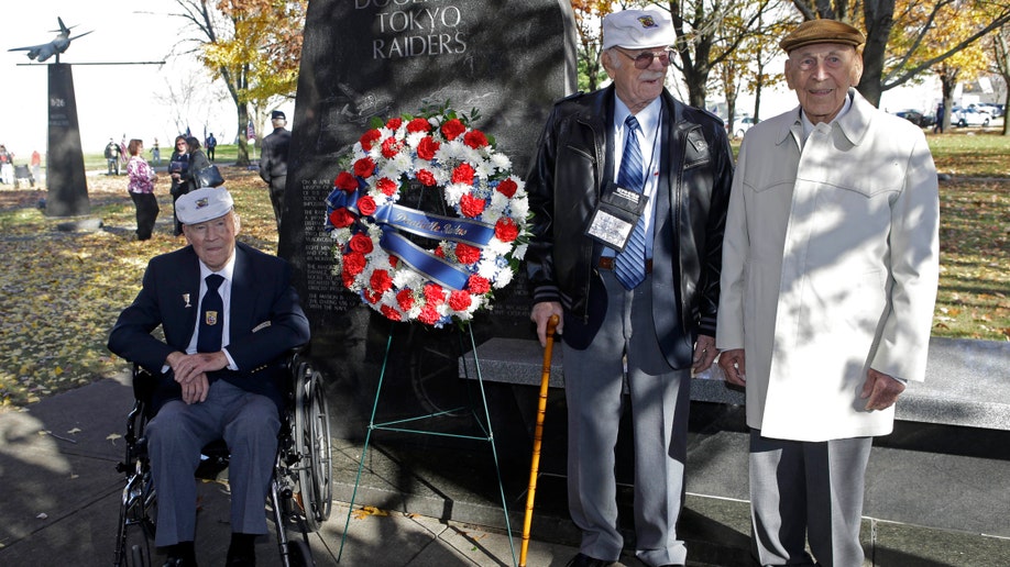 APTOPIX Doolittle Raiders Final Toast
