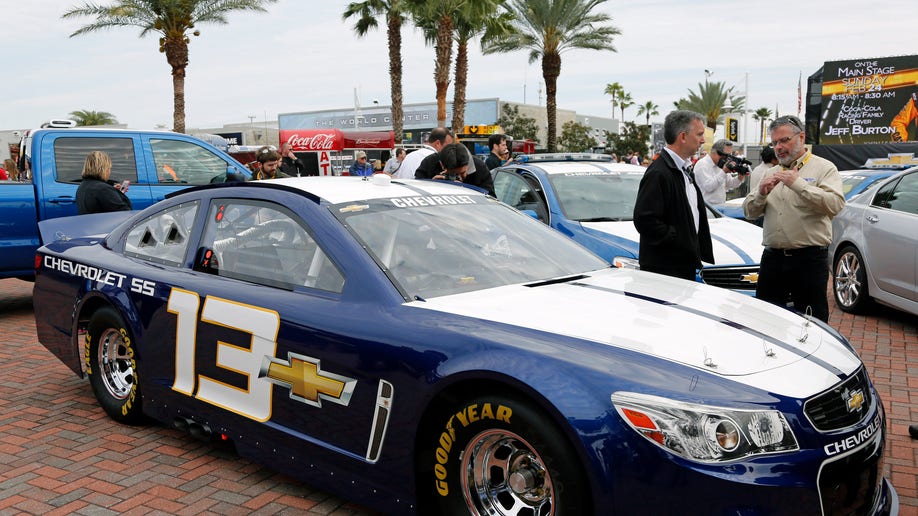 NASCAR Cherolet Unveiling Auto Racing