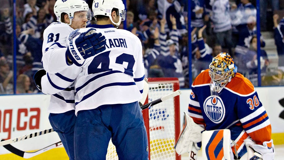Maple Leafs Oilers Hockey