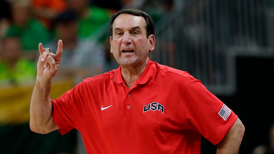 US Krzyzewski Basketball