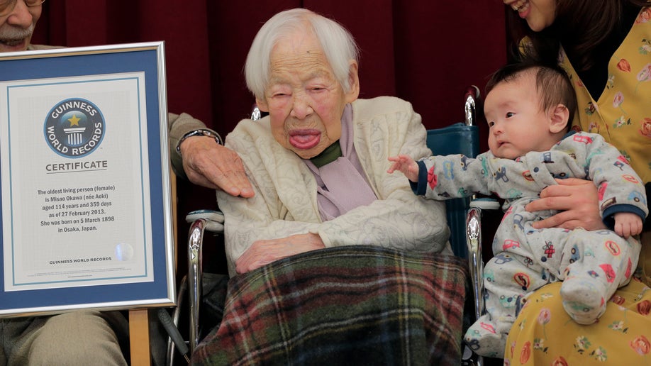 Japan Worlds Oldest Woman