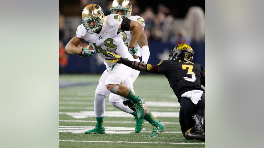 3bcaebba-Arizona St Notre Dame Football