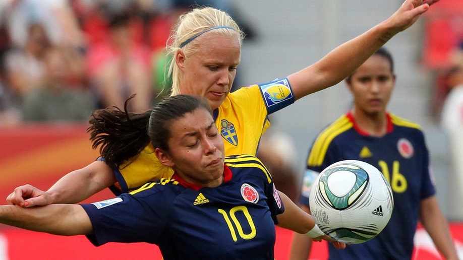 Germany Soccer Women's World Cup Colombia Sweden