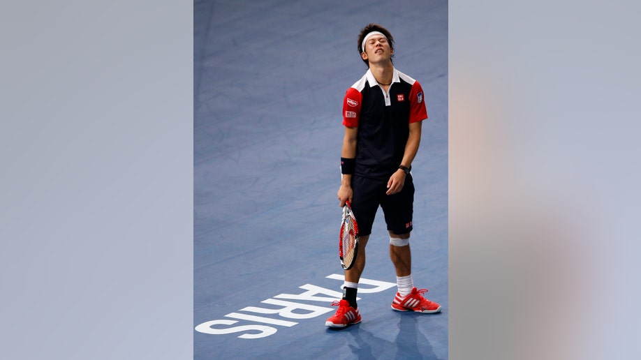 APTOPIX France Tennis Paris Masters