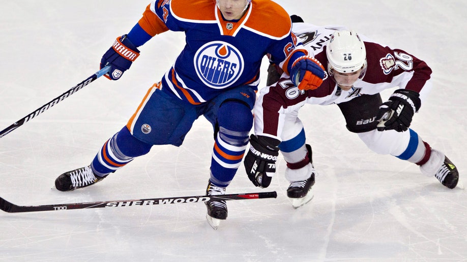Avalanche Oilers Hockey