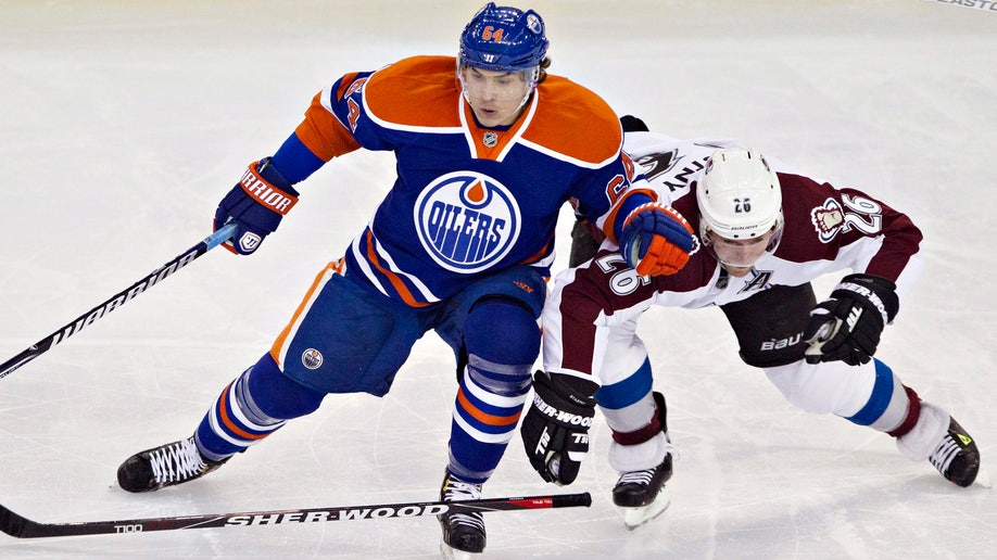 Avalanche Oilers Hockey