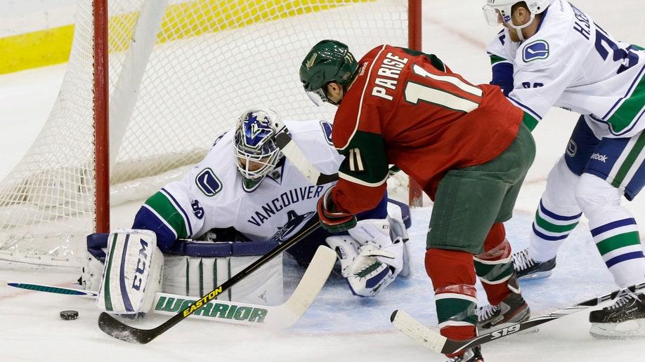 CORRECTION Canucks Wild Hockey