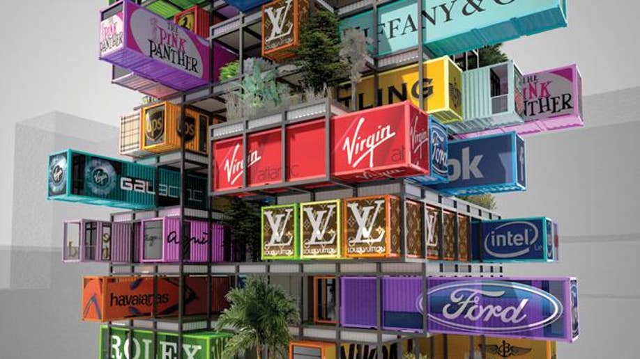 Radical new hotel design looks like giant game of Jenga ...