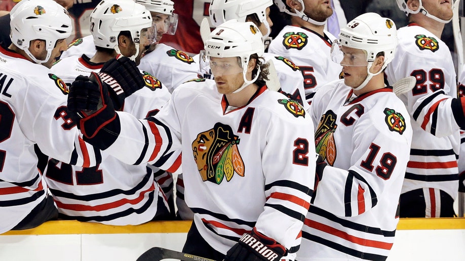 Blackhawks Predators Hockey