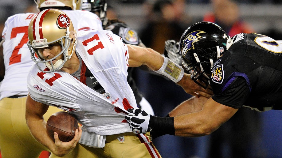 APTOPIX 49ers Ravens Football