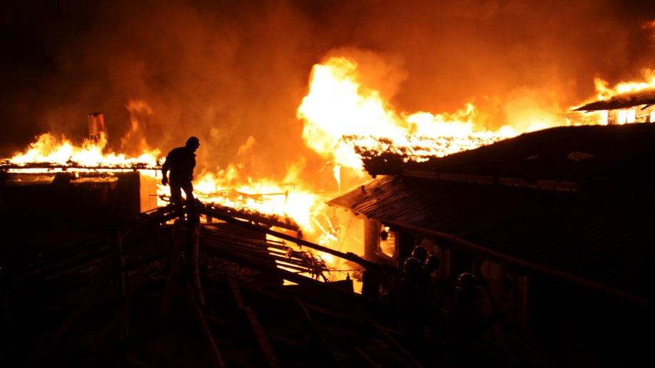 China Ancient Town Fire