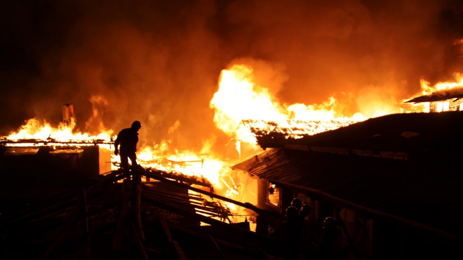 China Ancient Town Fire