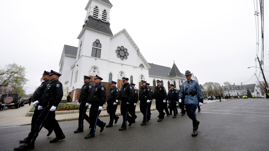 Boston Marathon Officer Funeral