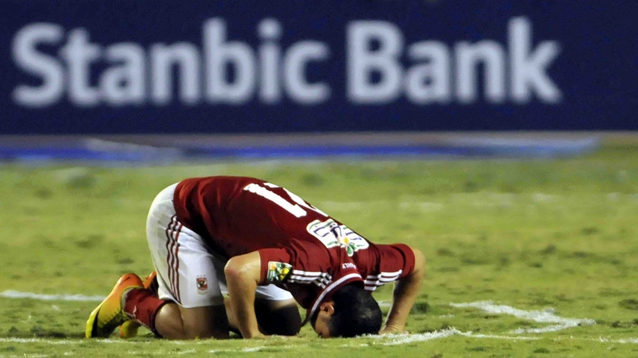 Mideast Egypt Soccer African Champions League Final