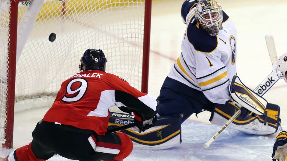 Sabres Senators Hockey