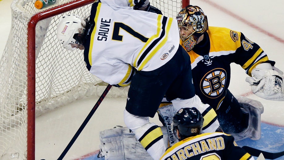 Bruins Scrimmage Hockey