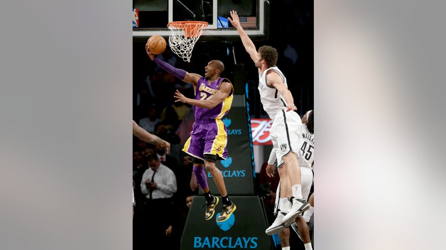 Lakers Nets Basketball
