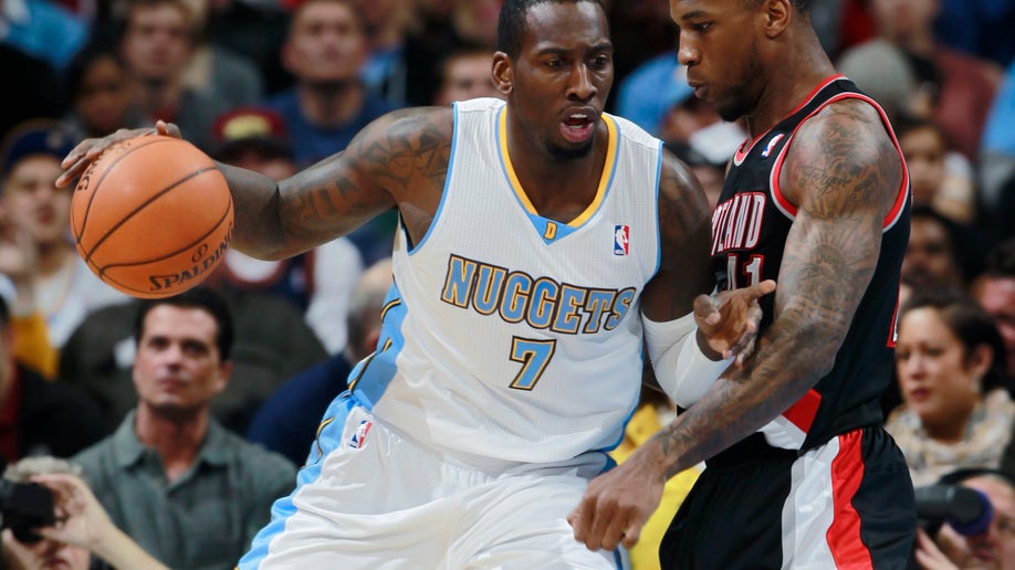 Trail Blazers Nuggets Basketball