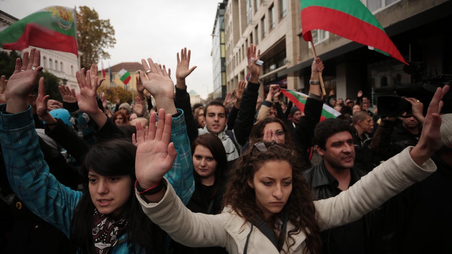 Bulgaria Student Protests