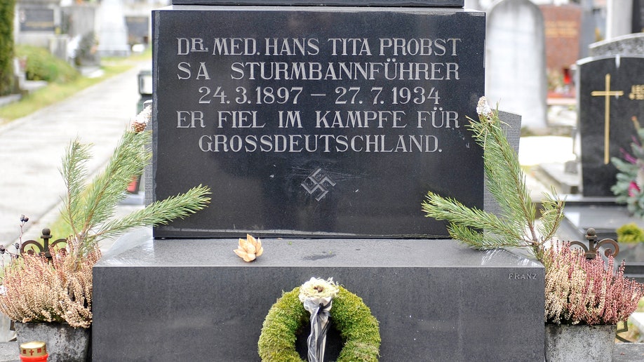 Austria Nazi Gravestone