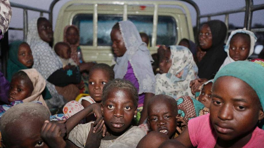 Hundreds Of Nigerian Girls And Women Rescued From Boko Haram Put In ...