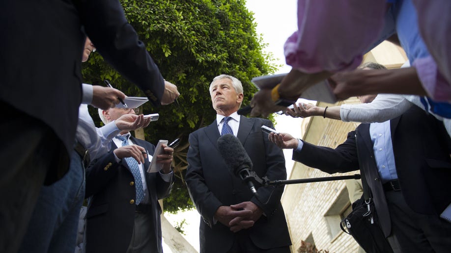 Mideast Egypt US Hagel