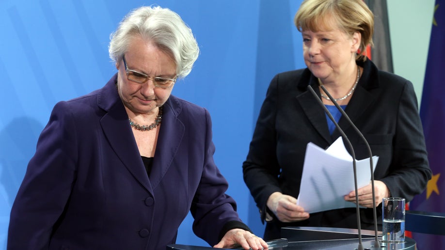 Germany Minister Plagiarism