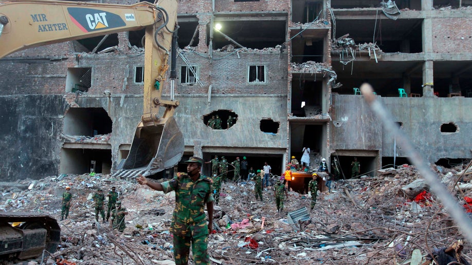 Rain Disrupts Salvage Work As Death Toll In Bangladesh Factory Collapse ...