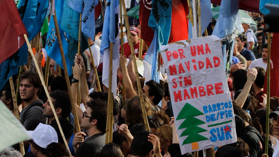 Argentina Union Protest