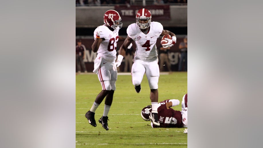 Alabama Mississippi St Football