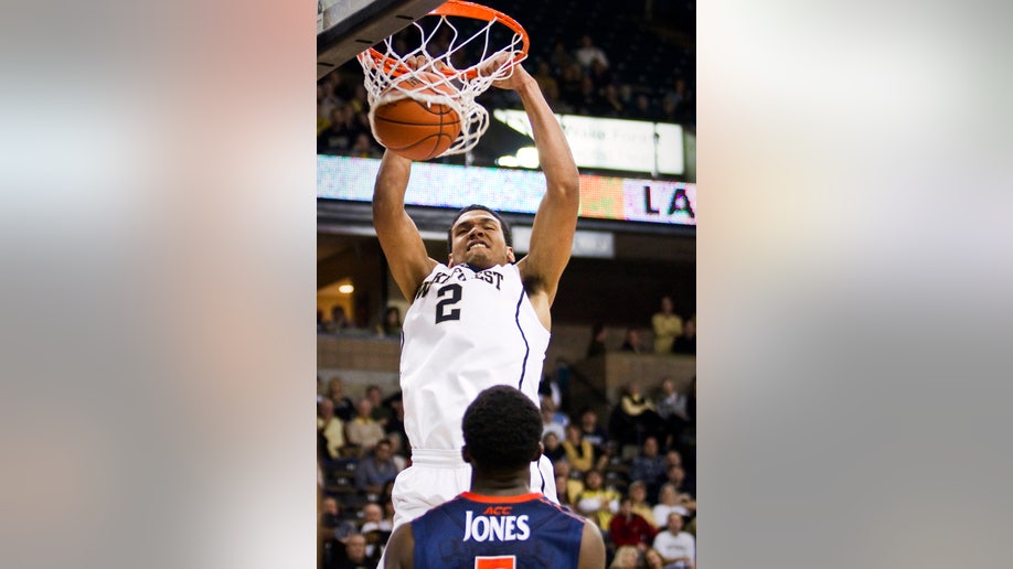 Virginia Wake Forest Basketball